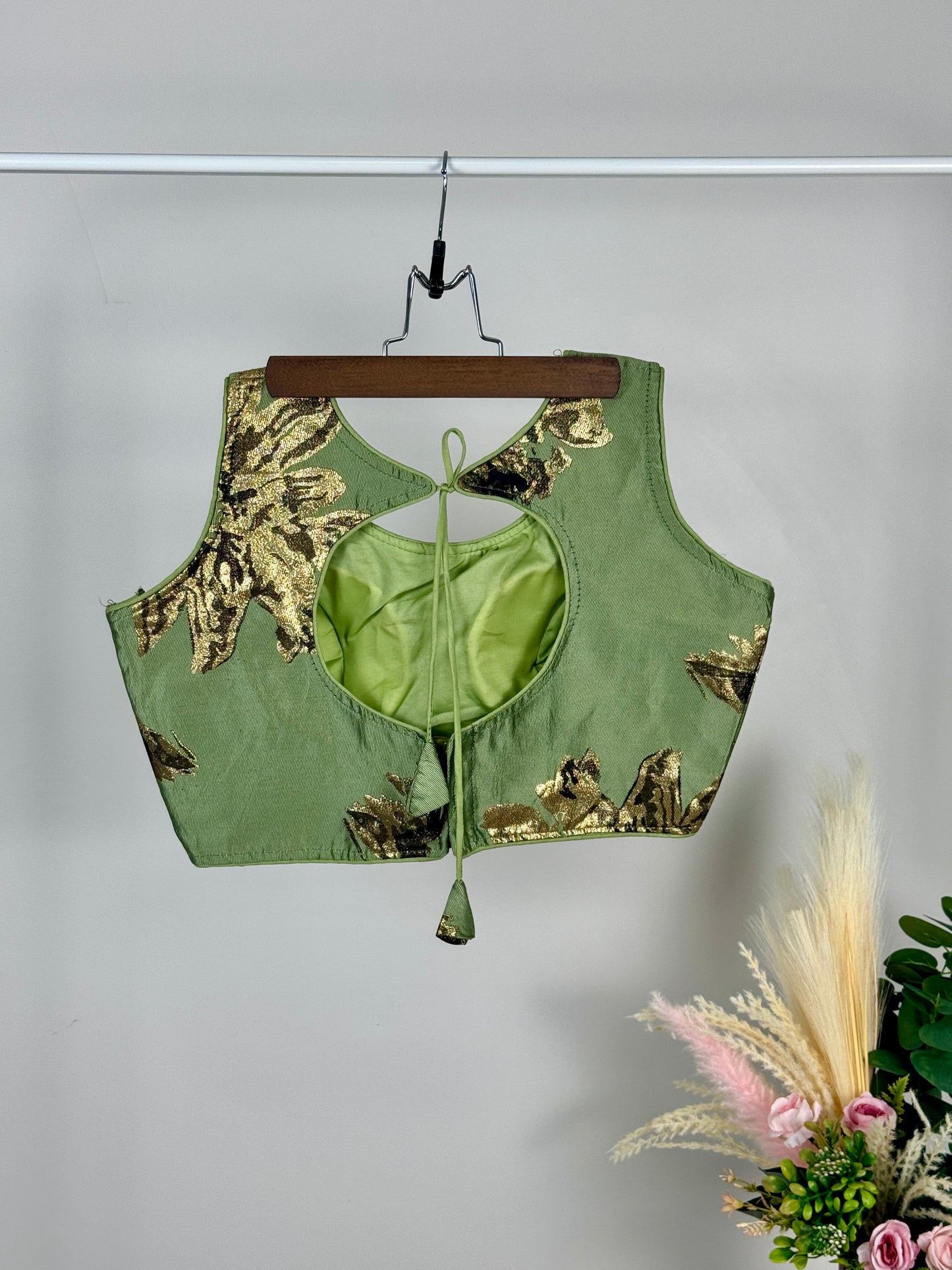 Raw Silk Blouse