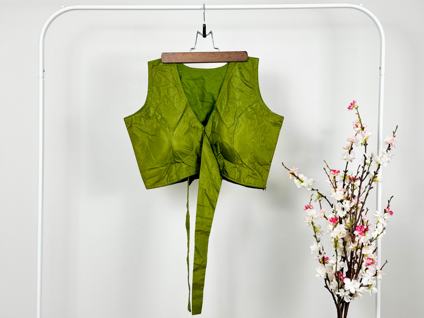 Raw Silk Blouse