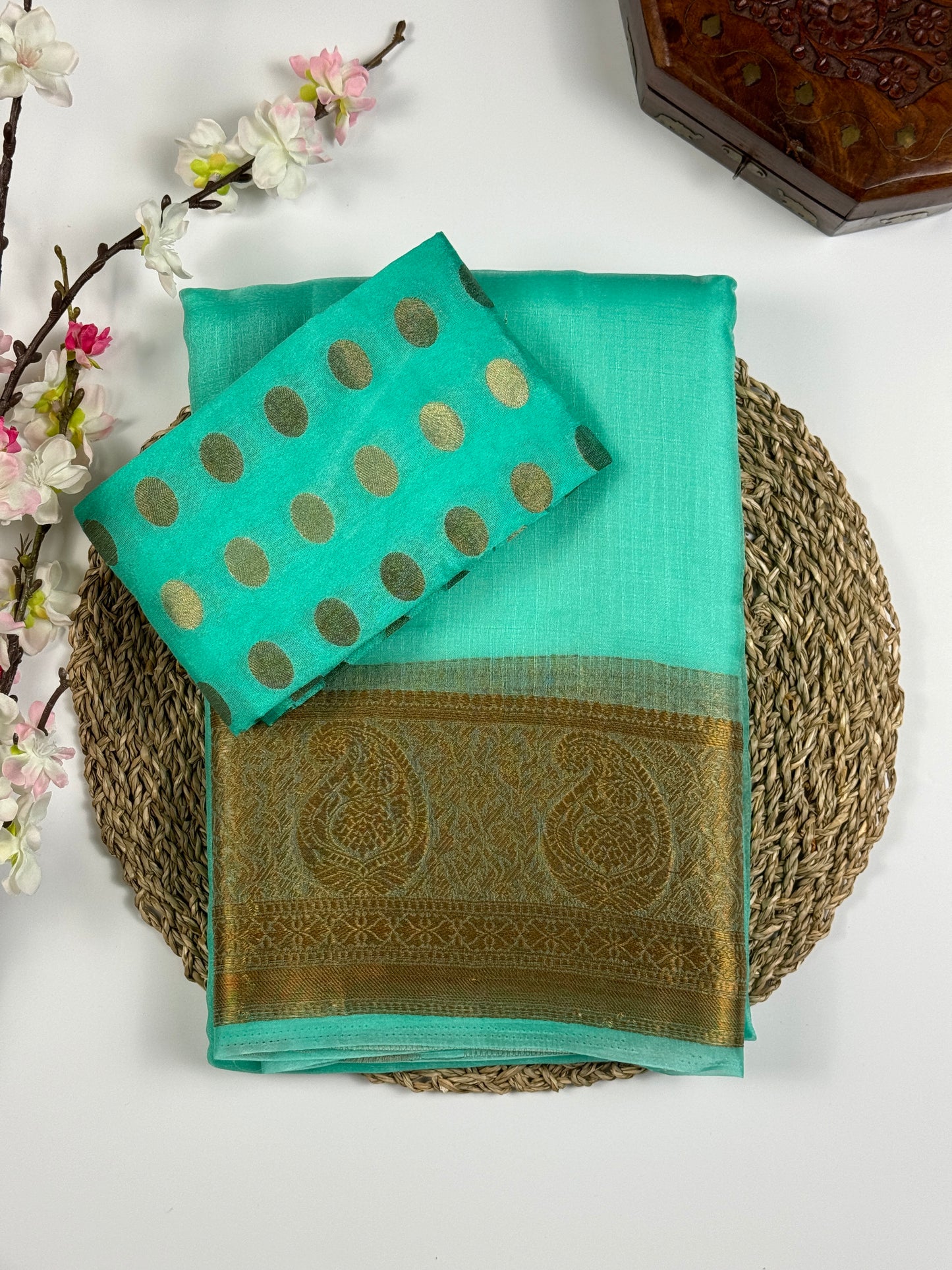 Fancy Tissue Saree