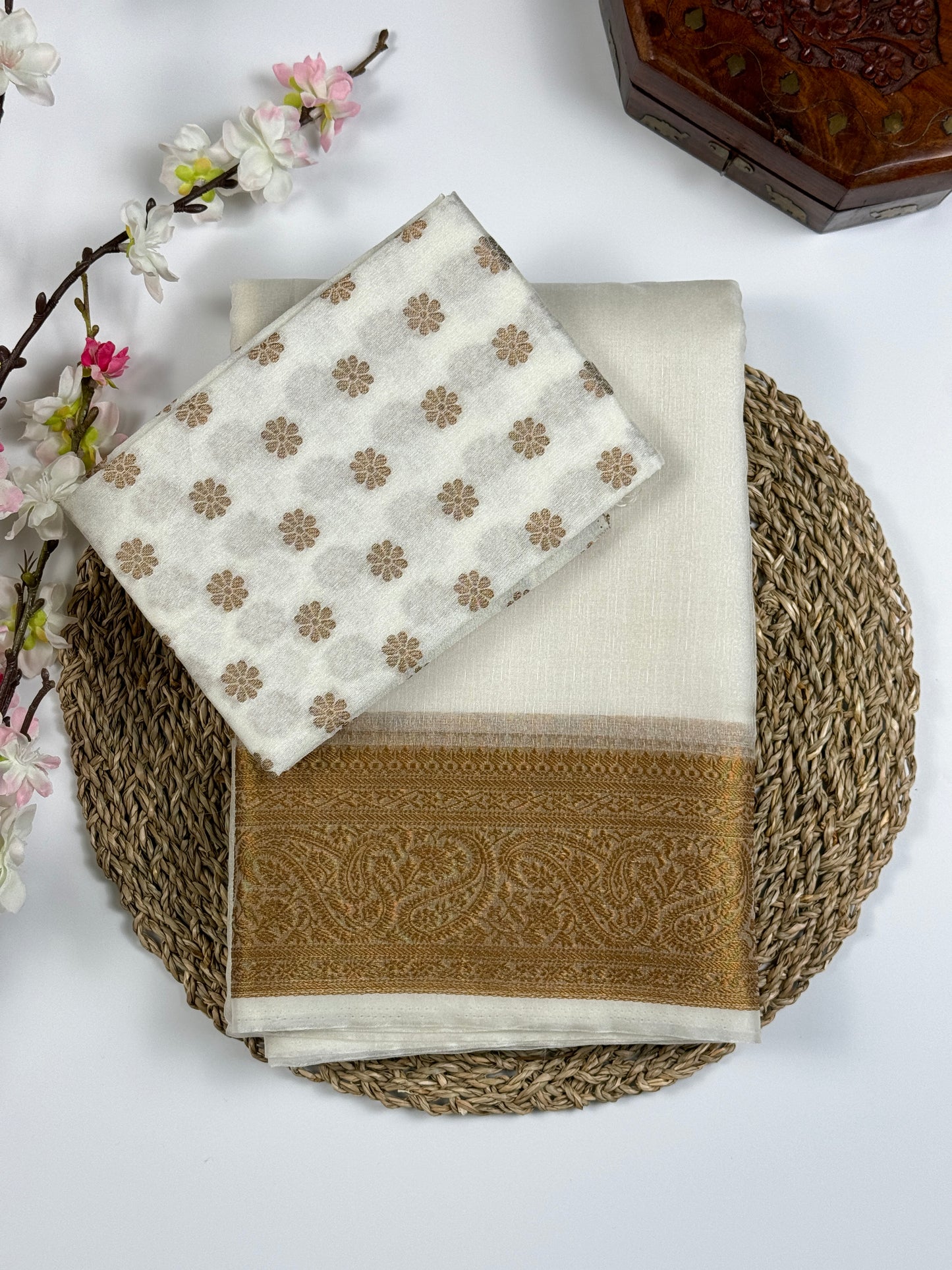 Fancy Tissue Saree