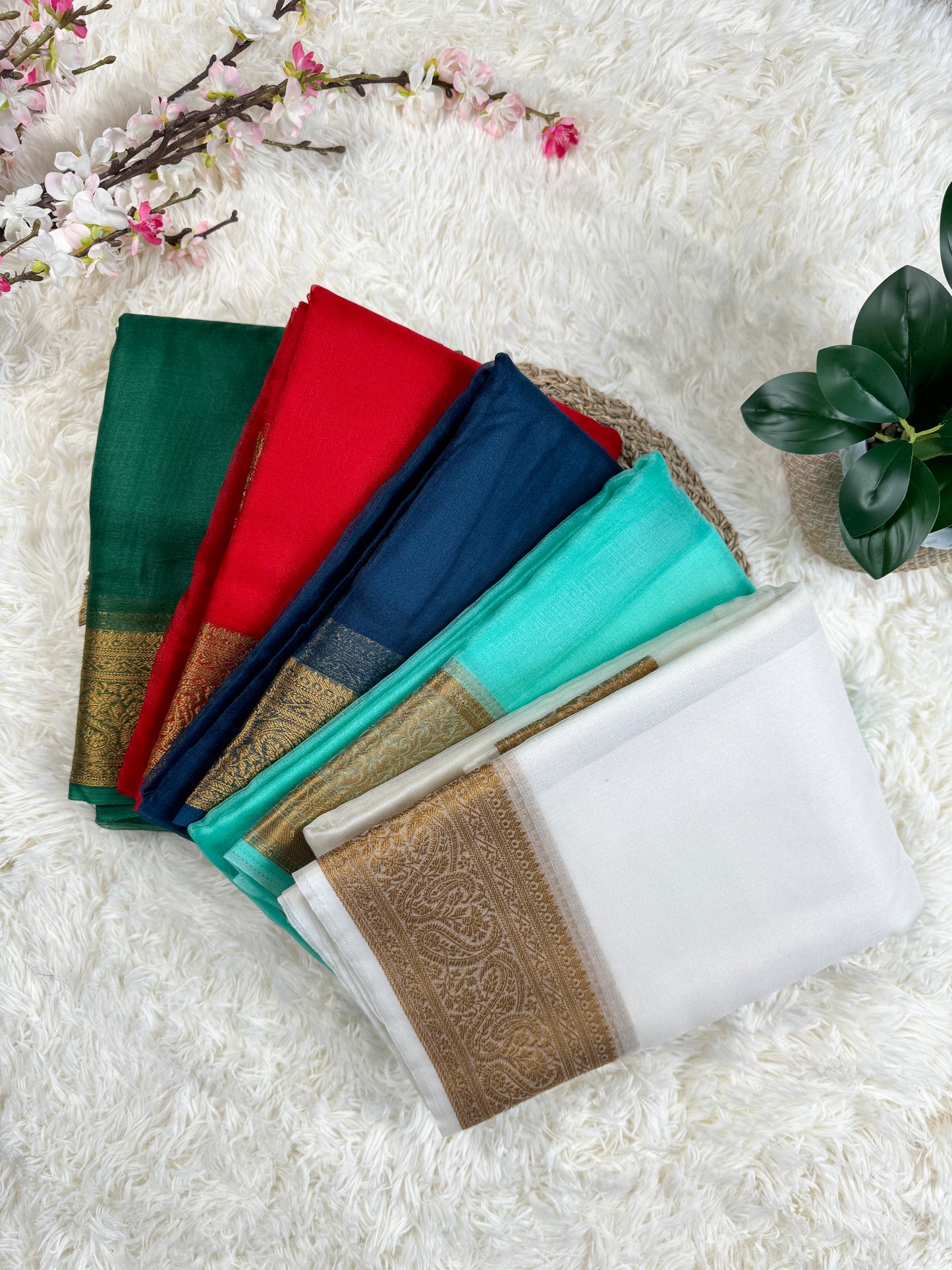 Fancy Tissue Saree