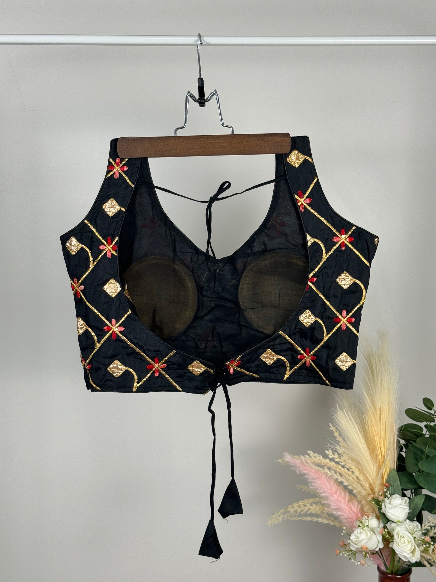 Raw silk Blouse